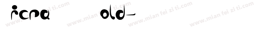 Micra_CYR Bold字体转换